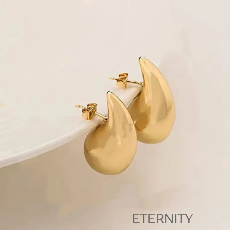 Set de Collar Pulsera y Zarcillos de Perlas con Cristales Zarcillos Dorado Unica Acero Inoxidable ETERNITY