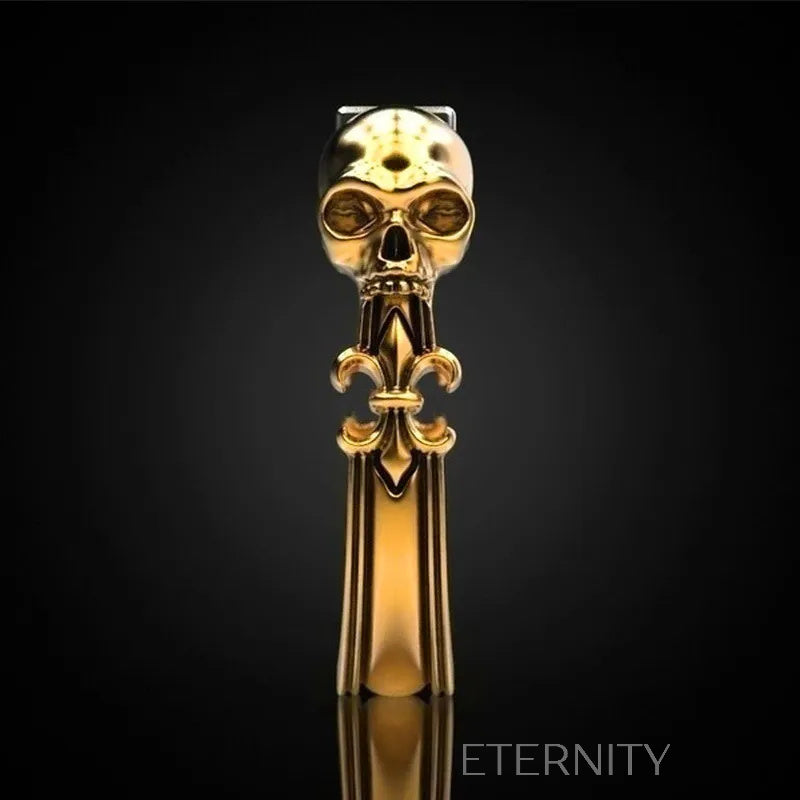 Anillo Calaveras Dados  Anillos Dorado 10 Acero Inoxidable  ETERNITY
