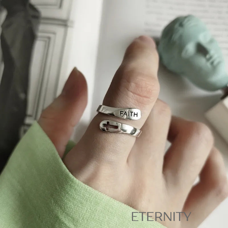 Anillos de Pareja Radiant Bands con Circones  Anillos Dorado Ajustable Acero Inoxidable  ETERNITY