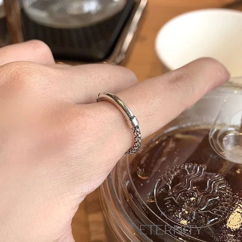 Anillos de Pareja Radiant Bands con Circones  Anillos Dorado Ajustable Acero Inoxidable  ETERNITY