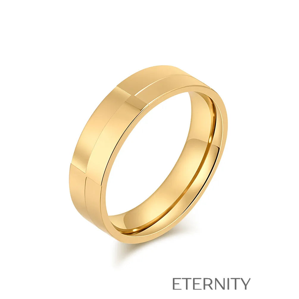 Anillos de Lujo con Cristales Perlas y Detalles Nacarados  Anillos Negro 10 Acero Inoxidable  ETERNITY