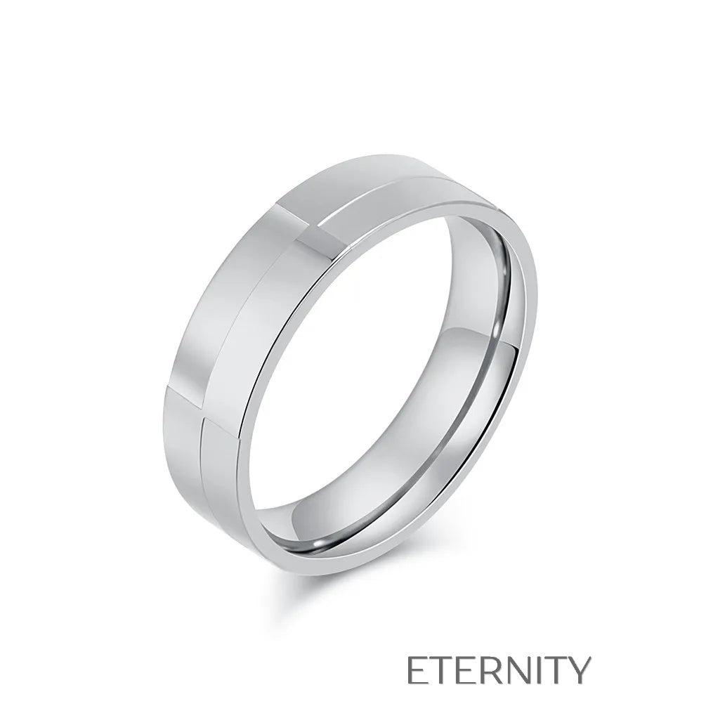 Anillos de Lujo con Cristales Perlas y Detalles Nacarados  Anillos Negro 10 Acero Inoxidable  ETERNITY