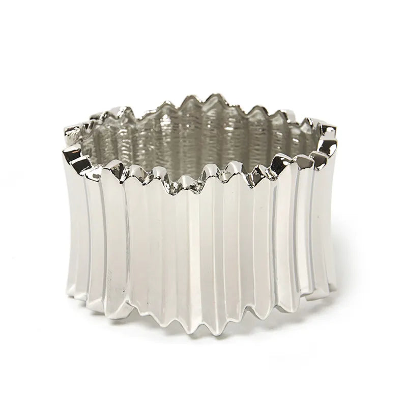 Brazalete "Ribbed Flare" ETERNITY - Diseño Plisado