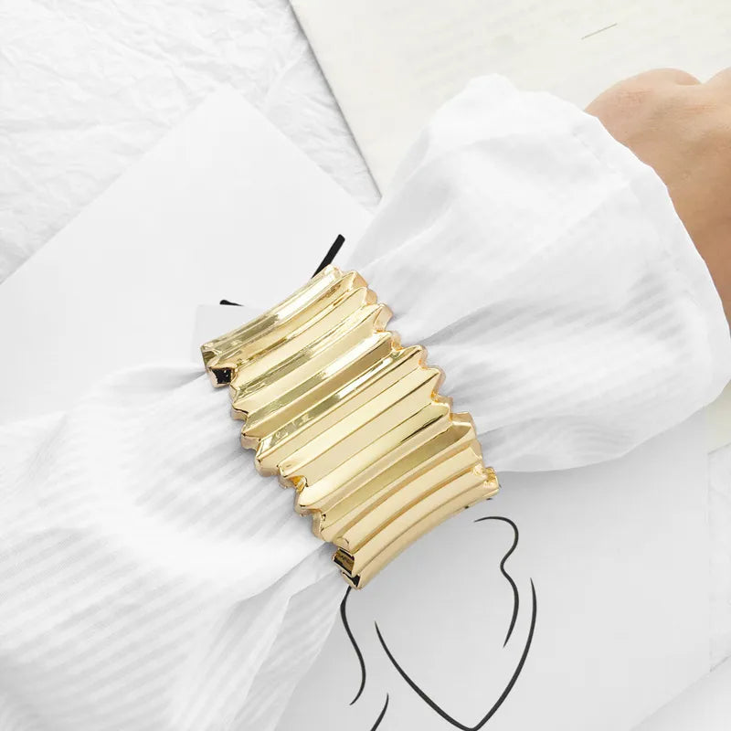Brazalete "Ribbed Flare" ETERNITY - Diseño Plisado