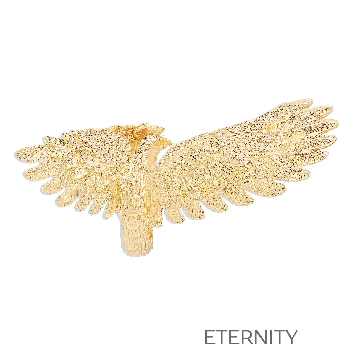 Brazalete Phoenix Wing Escultural  Brazaletes Dorado Unica Acero Inoxidable  ETERNITY