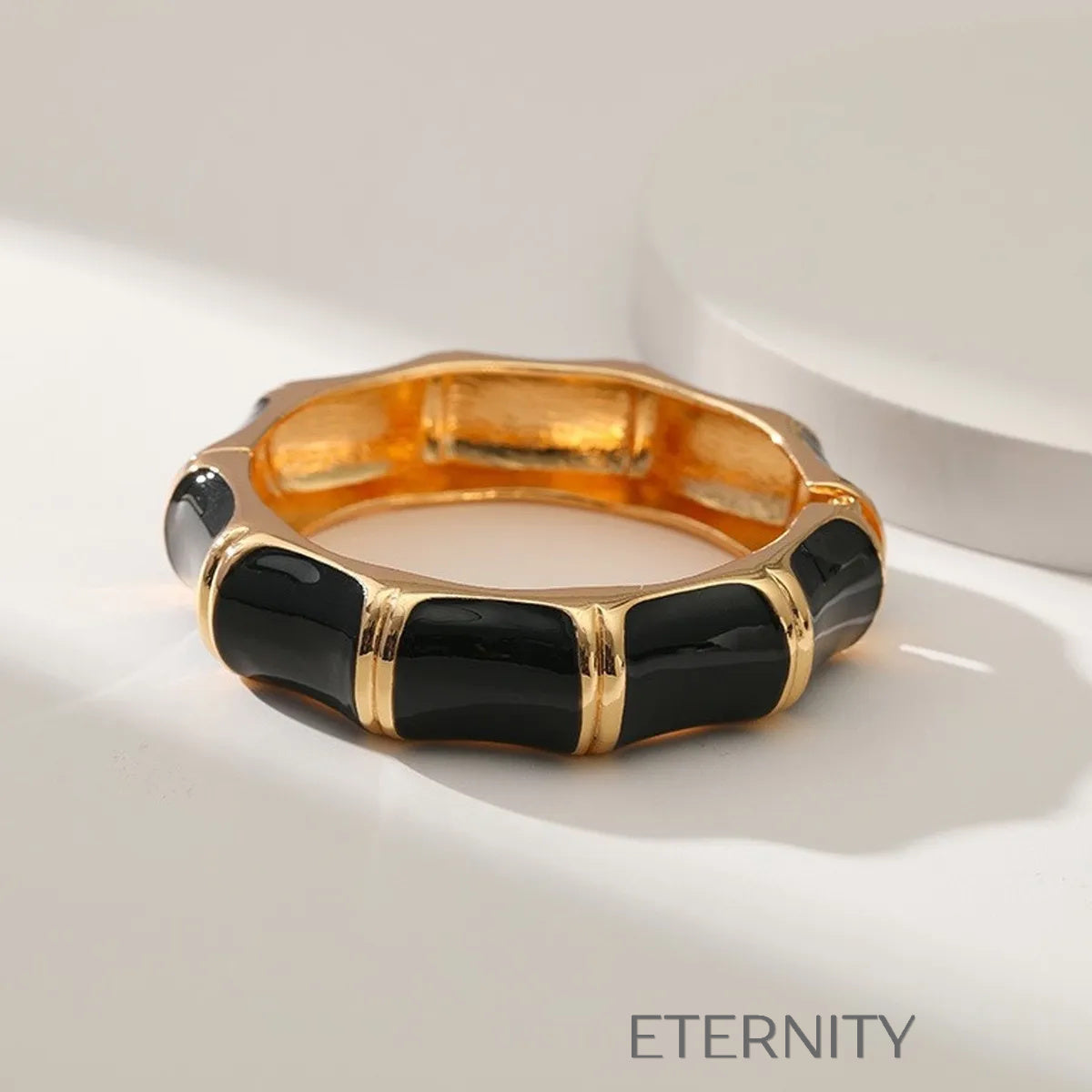 Brazaletes Mix & Match Eternal Resin con Acabado Dorado y Carey  Brazaletes Dorado Unica Acero Inoxidable  ETERNITY