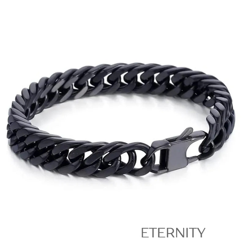 Brazalete Grumet Force Acero  Brazaletes Negro Unica Acero Inoxidable  ETERNITY
