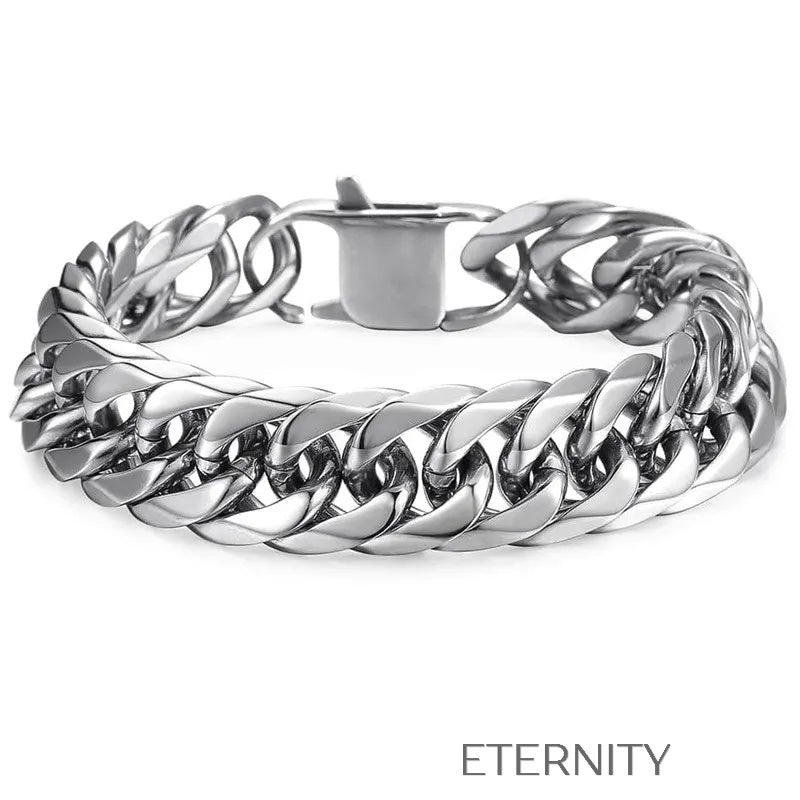 Brazalete Grumet Force Acero  Brazaletes Negro Unica Acero Inoxidable  ETERNITY