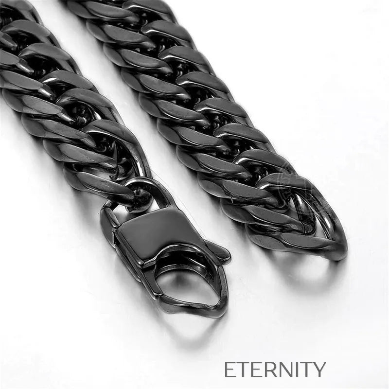 Brazalete Grumet Force Acero  Brazaletes Negro Unica Acero Inoxidable  ETERNITY