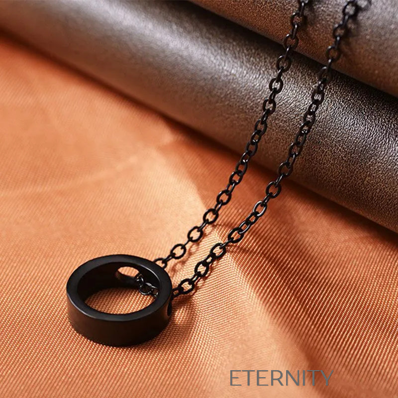 Collar "Minimalist Circle" en Gold, Silver y Black ETERNITY