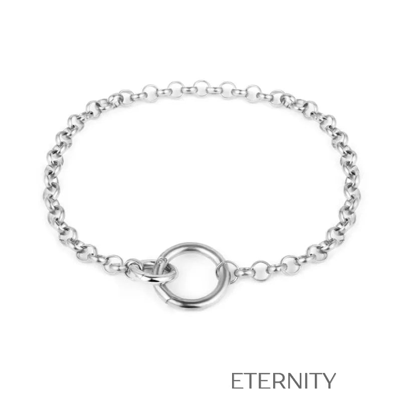 Collar Industrial Unity Eslabones  Cadenas Dorado Unica Acero Inoxidable  ETERNITY