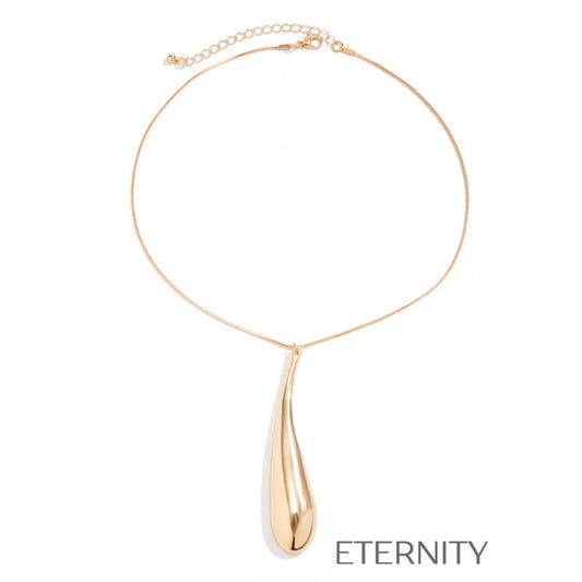 Collar dorado y plateado con diseño elegante y moderno Cadenas Dorado Unica Acero Inoxidable  ETERNITY
