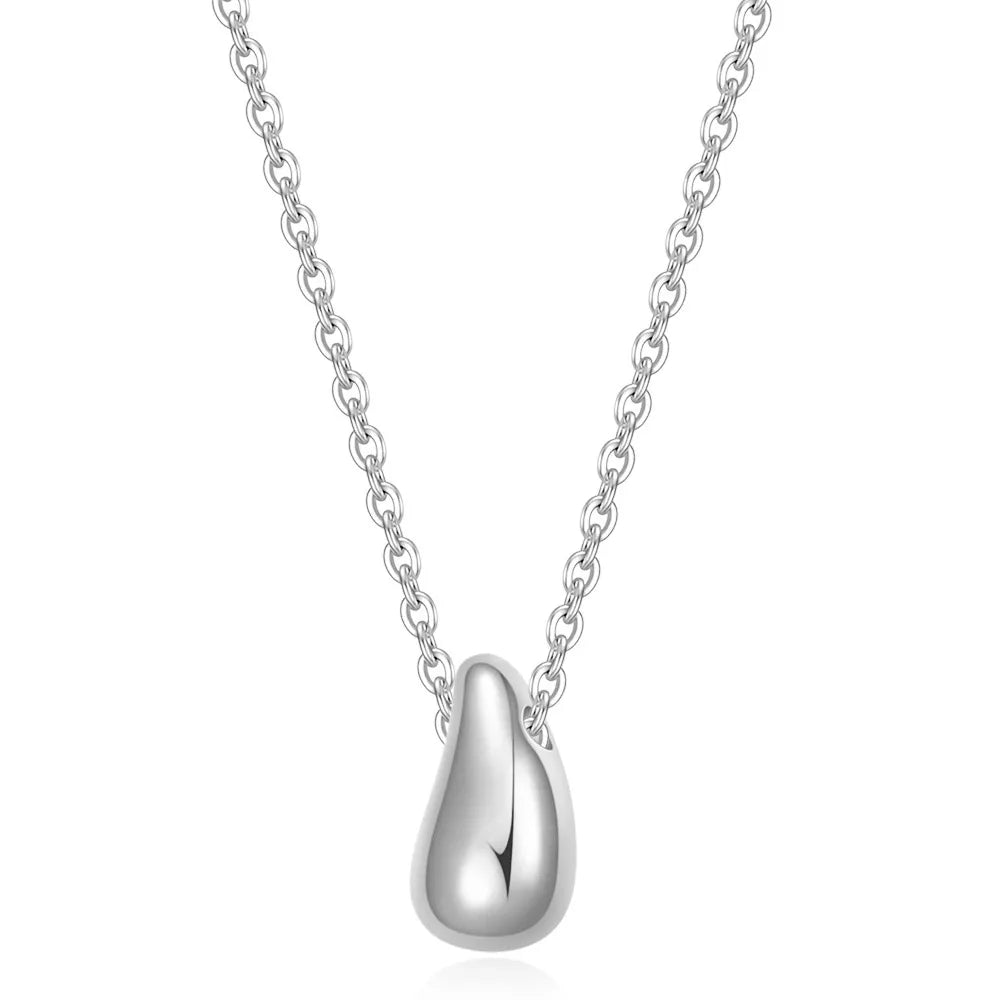 Collar "Liquid Drop" ETERNITY - Dije Gota Minimalista