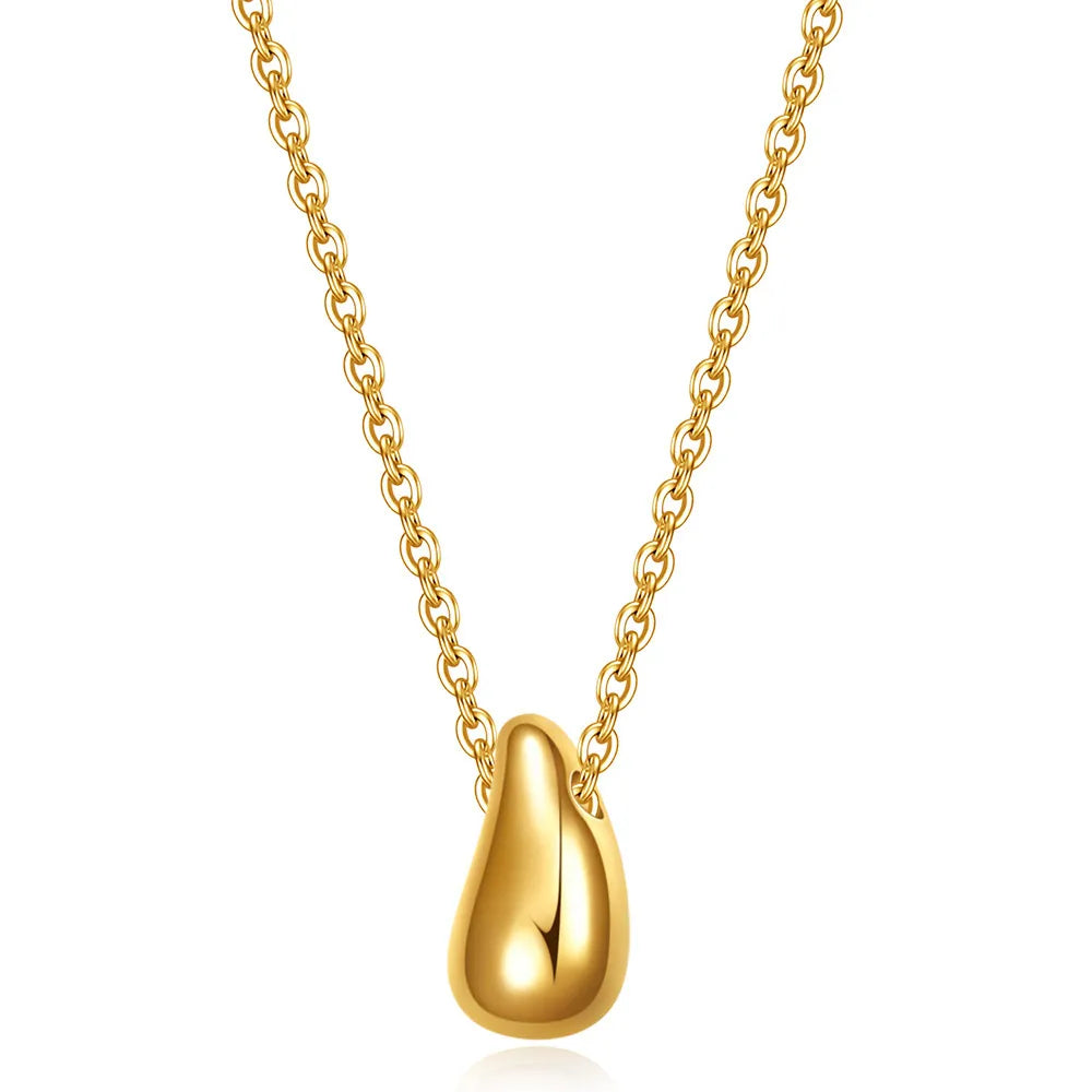 Collar "Liquid Drop" ETERNITY - Dije Gota Minimalista