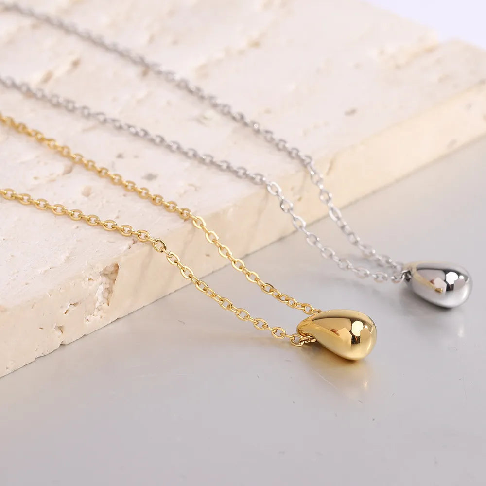 Collar "Liquid Drop" ETERNITY - Dije Gota Minimalista