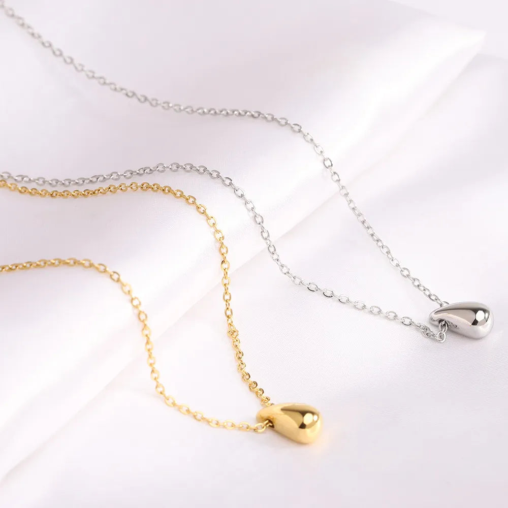 Collar "Liquid Drop" ETERNITY - Dije Gota Minimalista