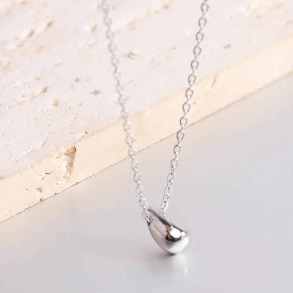 Collar "Liquid Drop" ETERNITY - Dije Gota Minimalista