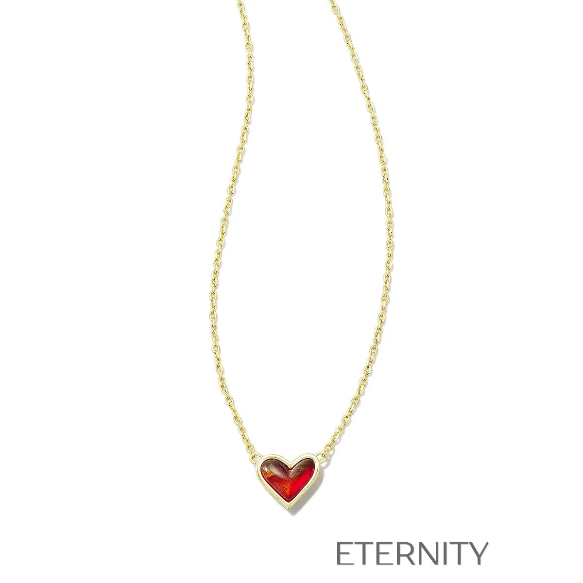 Collar Malachite Love con Dije de Corazón Verde Esmeralda y Borde Labrado  Cadenas Negro Unica Acero Inoxidable  ETERNITY