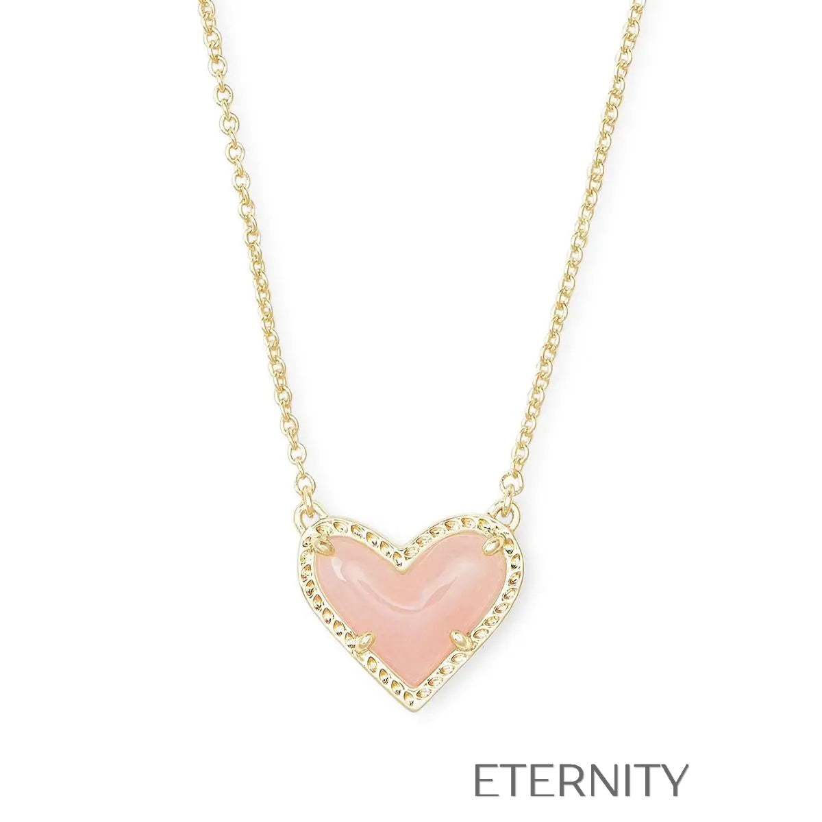 Collar Malachite Love con Dije de Corazón Verde Esmeralda y Borde Labrado  Cadenas Negro Unica Acero Inoxidable  ETERNITY