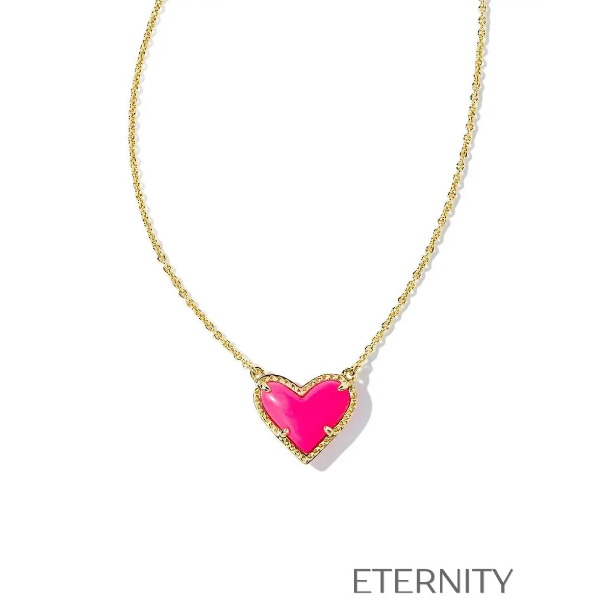 Collar Malachite Love con Dije de Corazón Verde Esmeralda y Borde Labrado  Cadenas Negro Unica Acero Inoxidable  ETERNITY