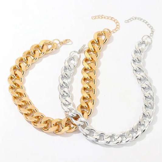Collar "Bold Link" ETERNITY - Eslabones Gruesos Estilo Urbano
