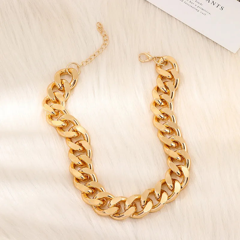 Collar "Bold Link" ETERNITY - Eslabones Gruesos Estilo Urbano