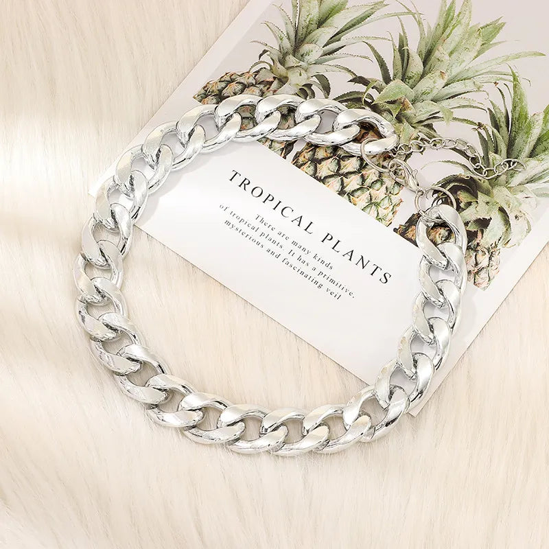 Collar "Bold Link" ETERNITY - Eslabones Gruesos Estilo Urbano