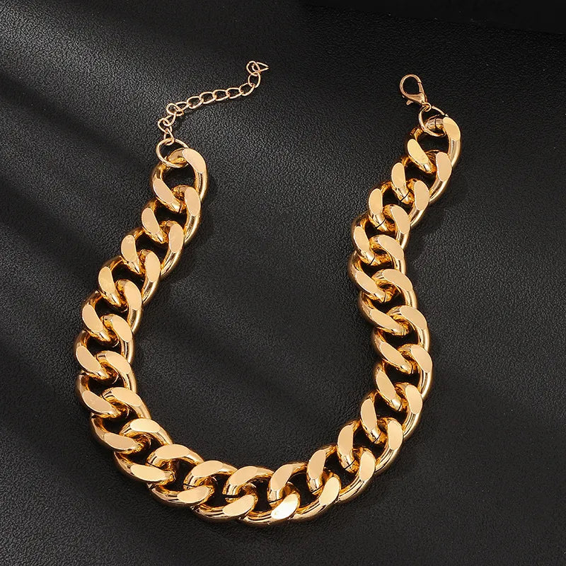 Collar "Bold Link" ETERNITY - Eslabones Gruesos Estilo Urbano