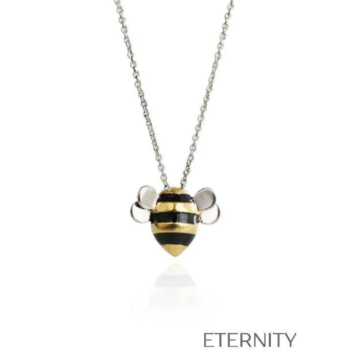 Set Honey Bee  Set Dorado Unica Acero Inoxidable  ETERNITY