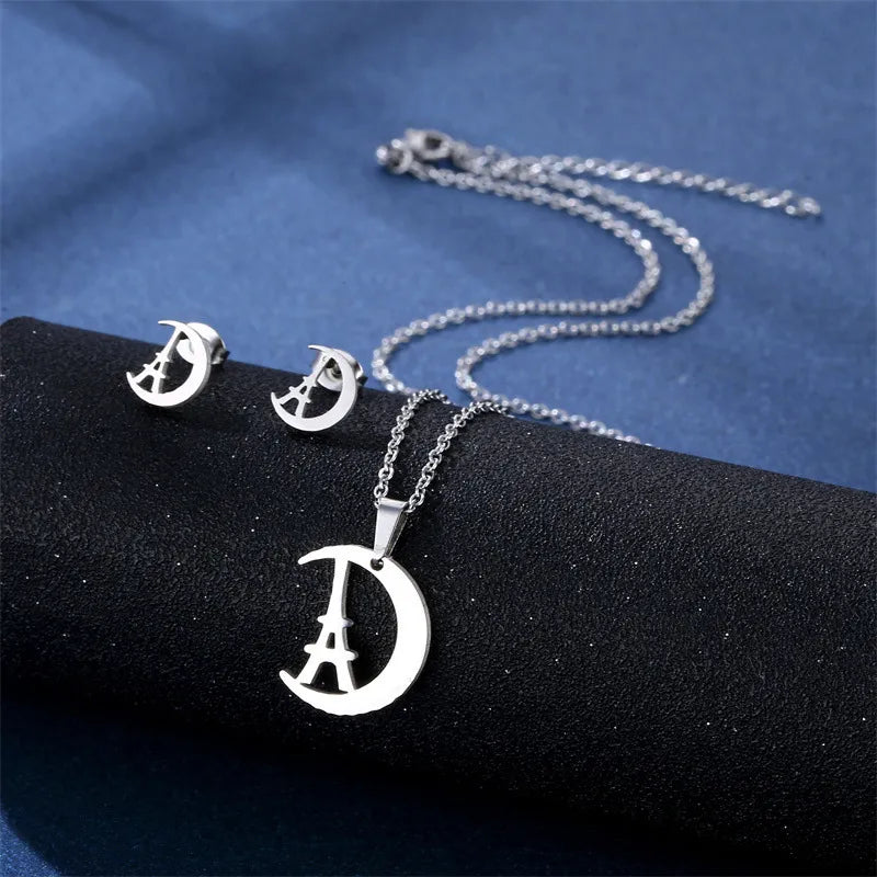 Conjuntos "Essential Sets" ETERNITY - Cadena y Zarcillos Simbólicos