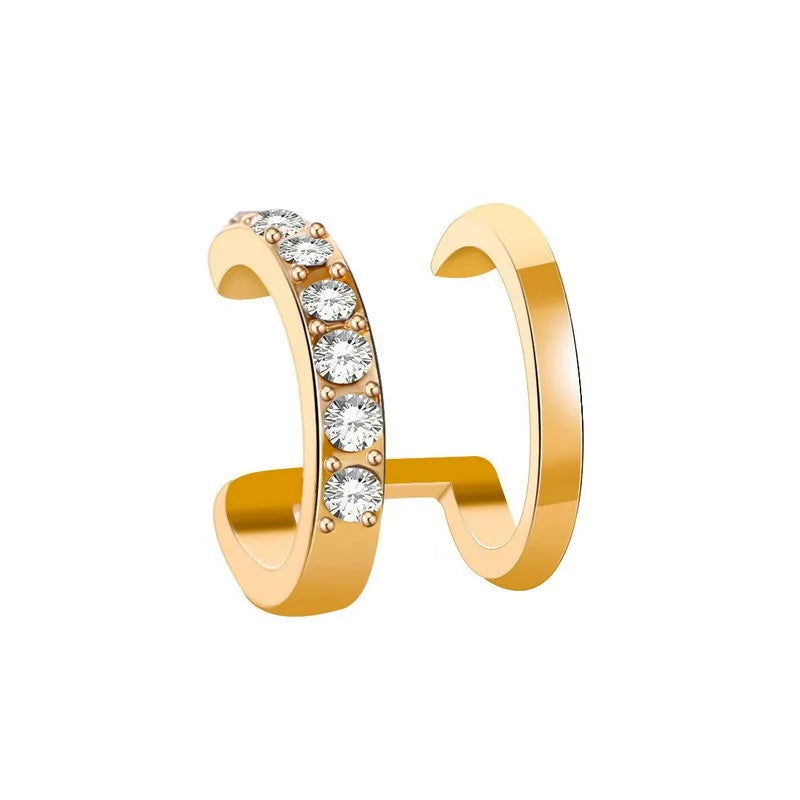 Zarcillos "Botanical Cuff" ETERNITY - Ear Climbers y Cuffs con Cristales