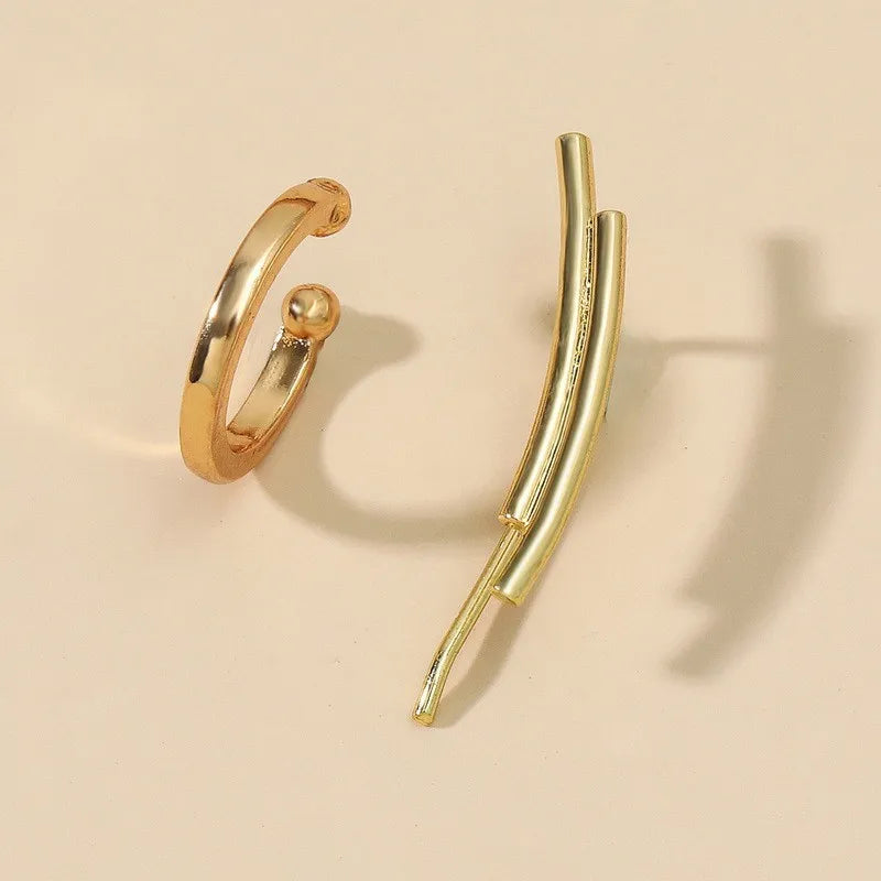 Zarcillos "Botanical Cuff" ETERNITY - Ear Climbers y Cuffs con Cristales