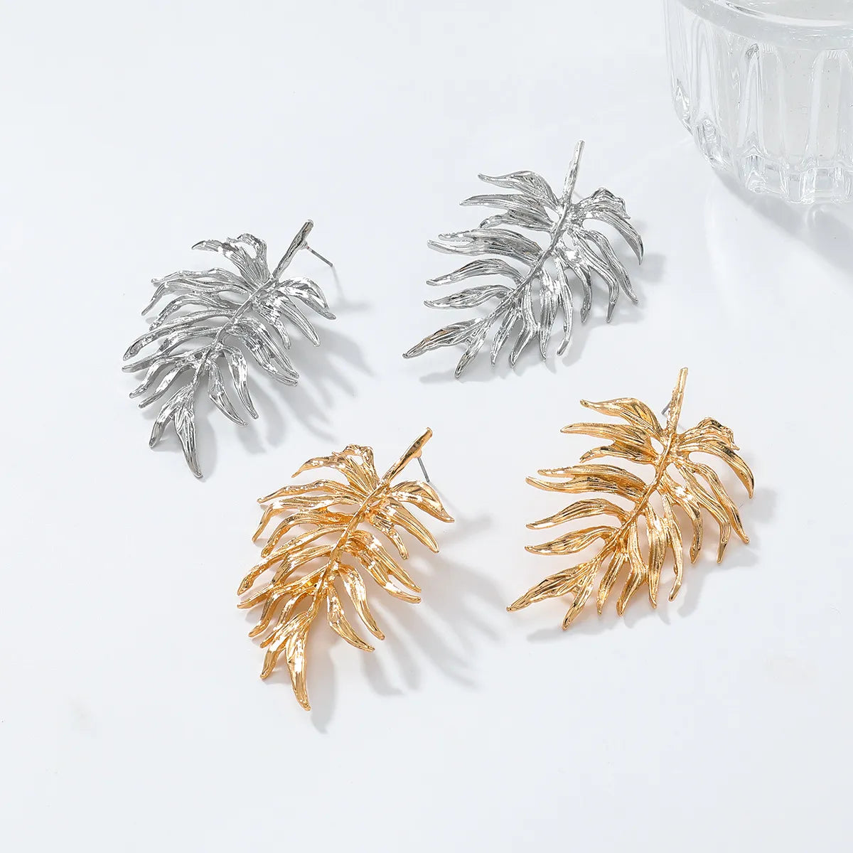 Zarcillos "Pure Metal" ETERNITY - Diseño Minimalista Oro y Plata