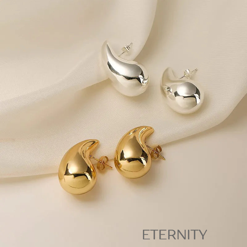 Set de Collar Pulsera y Zarcillos de Perlas con Cristales  Zarcillos Dorado Unica Acero Inoxidable  ETERNITY