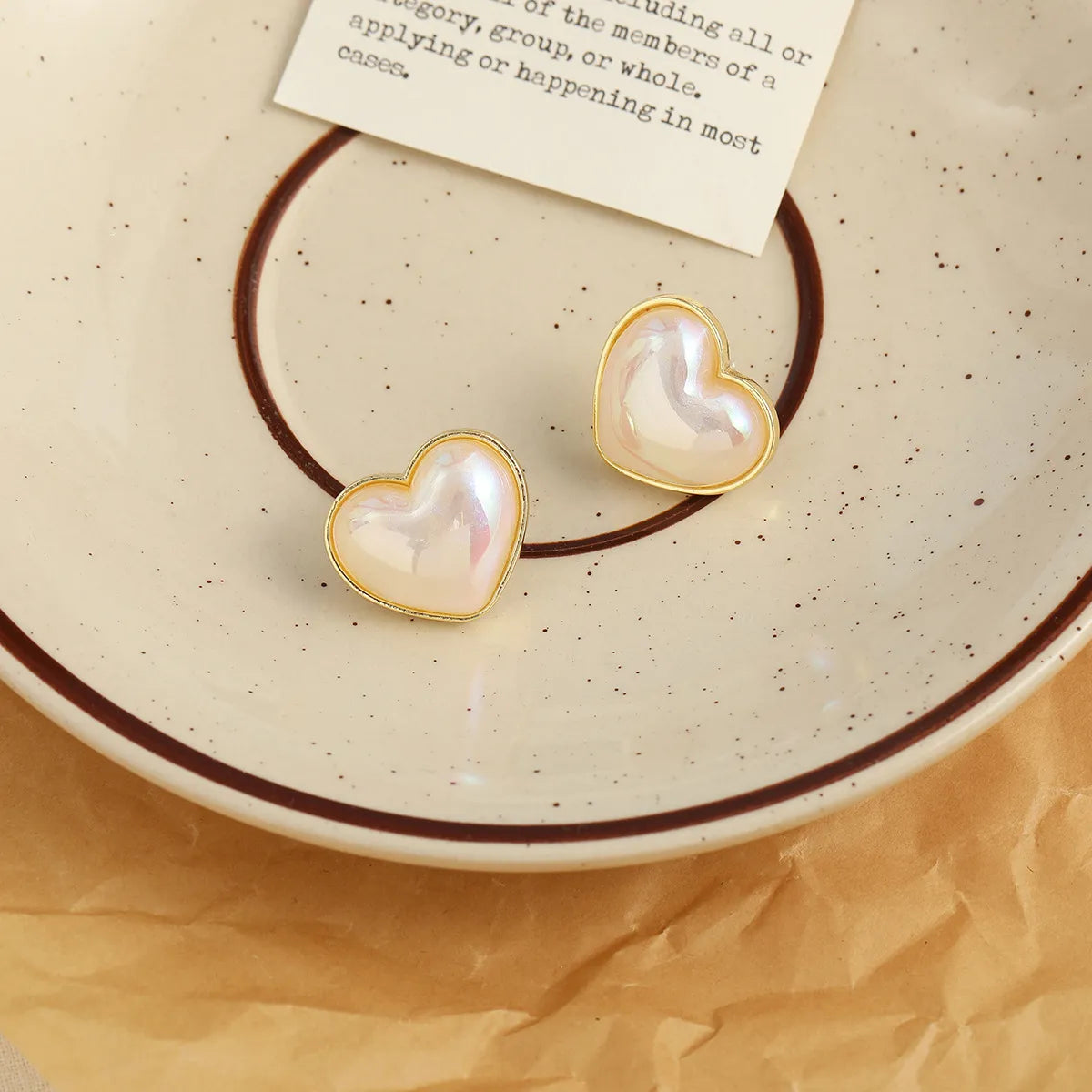 Argollas "Graceful Pearl" ETERNITY - Baño de Oro y Perla Pendiente