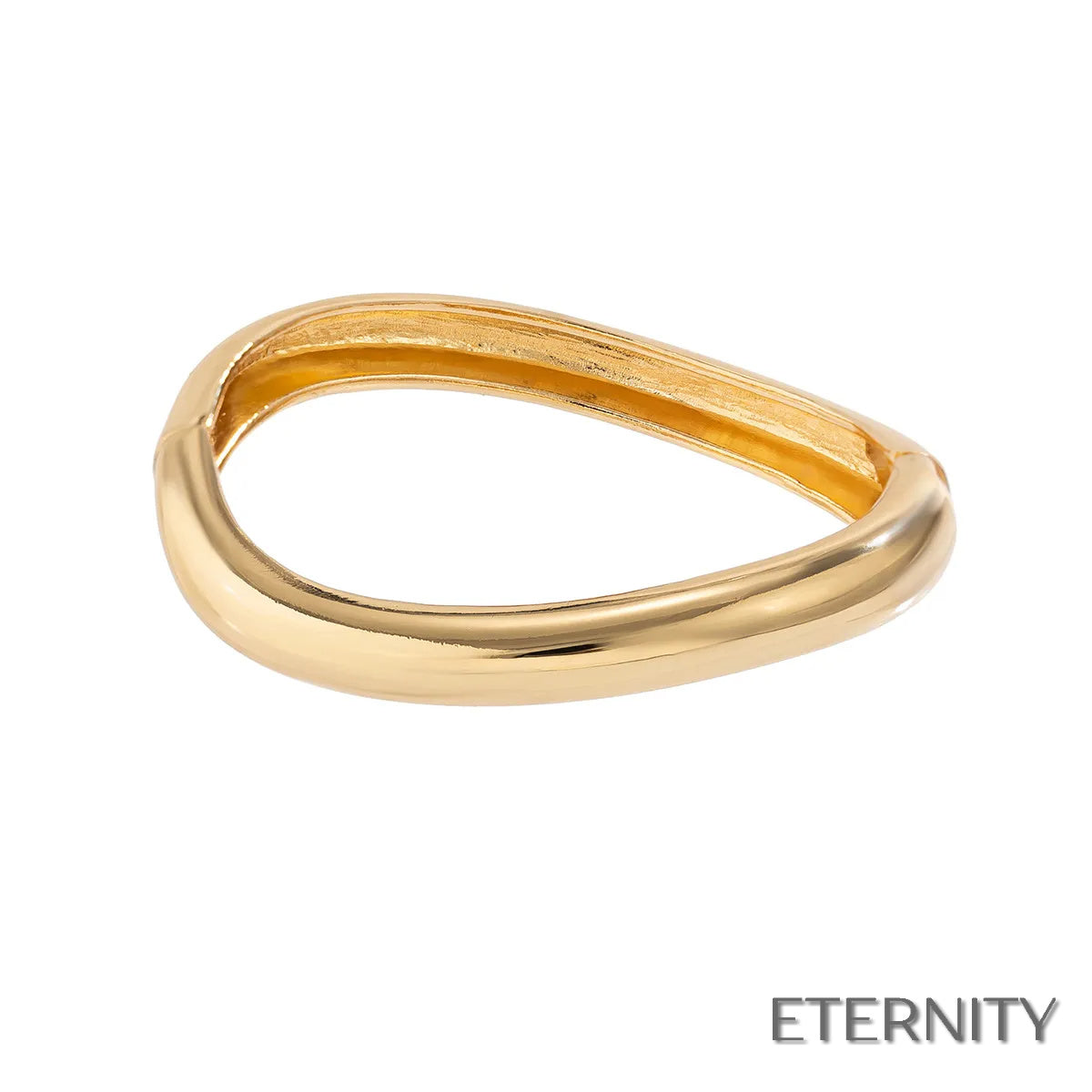 Brazaletes Abiertos Lisos y Modernos en Tonos Metálicos - ETERNITY