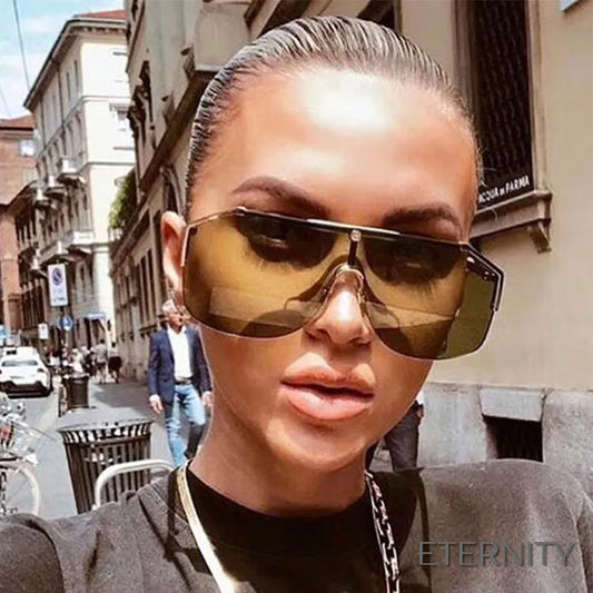 Lentes de Sol Cuadradas Oversized para Mujer con Lentes Degradadas - ETERNITY