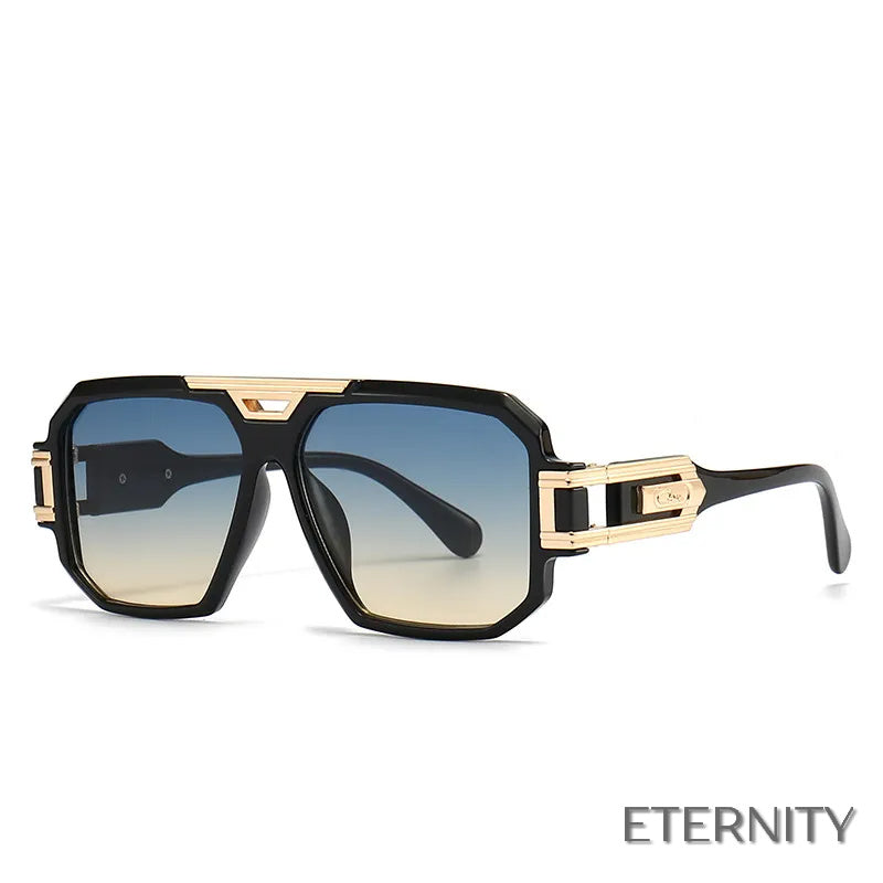 Lentes de Sol Masculinas Modernas con Marco Grande y Cristales Degradadas - ETERNITY